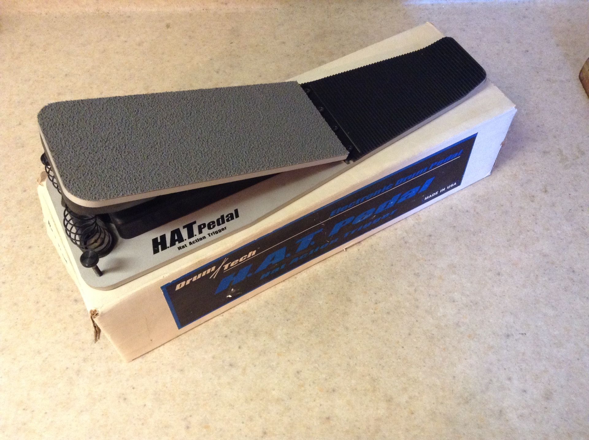 HatKat Electronic Drum Trigger / Controller Pedal - works great with Drumkat & More
