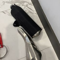 Kawasaki Ninja 400 exhaust silencer 