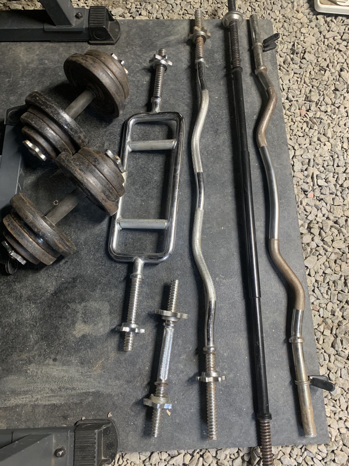 Standard weights and bars