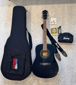 OBO — Ibanez IJV100S Acoustic Guitar Bundle