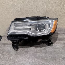 2014 To 2022 JEEP GRAND CHEROKEE LH HEADLIGHT 