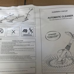 New In Box Automatic Pool Cleaner