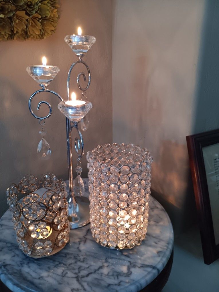 β€οΈ Valentines Day Center Piece π 3 Pieces
