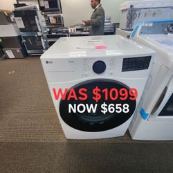 7.4 Cu. Ft. Ultra Large Capacity Smart Front Load Energy Star Electric Dryer With Sensor Dry 