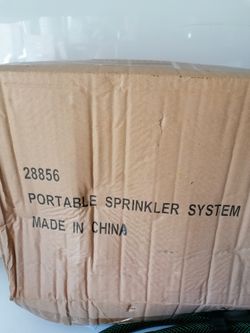 Brand new Portable Sprinkler System
