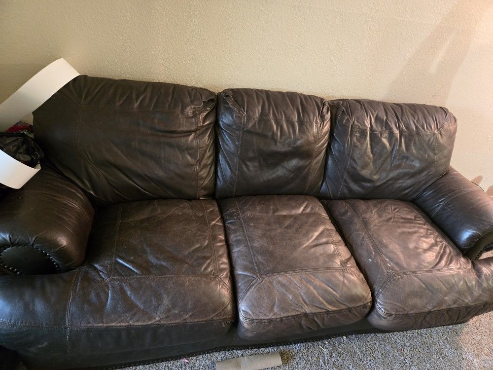 Free Leather Couch