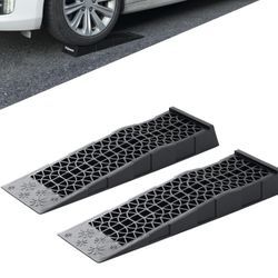 Car Ramps Low Profile Plastic Car Service Ramps 3 Ton