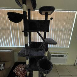 81in Multi-Level Tall Cat Tree Tower