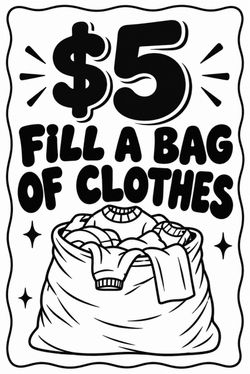 fill a bag $5