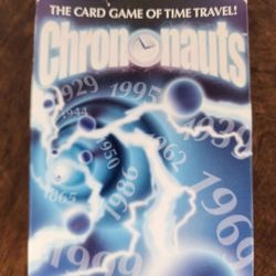 Chrononauts the Time Travel Card Game