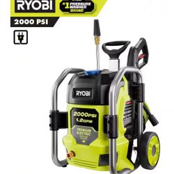 Ryobi 2000 PSI 1.2 GPM Cold Water Corded Electric Pressure Washer