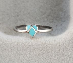 Silver & Turquoise Ring
