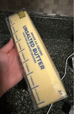 Squishy butter