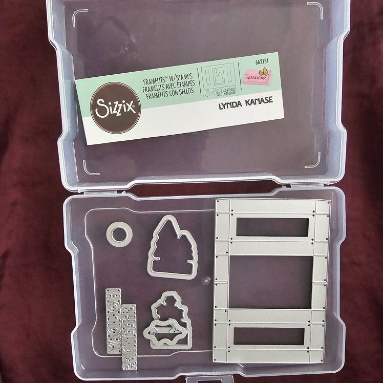Sizzix Framelits Die Set 7PK w/Stamps - Photo Stand, Seasonal