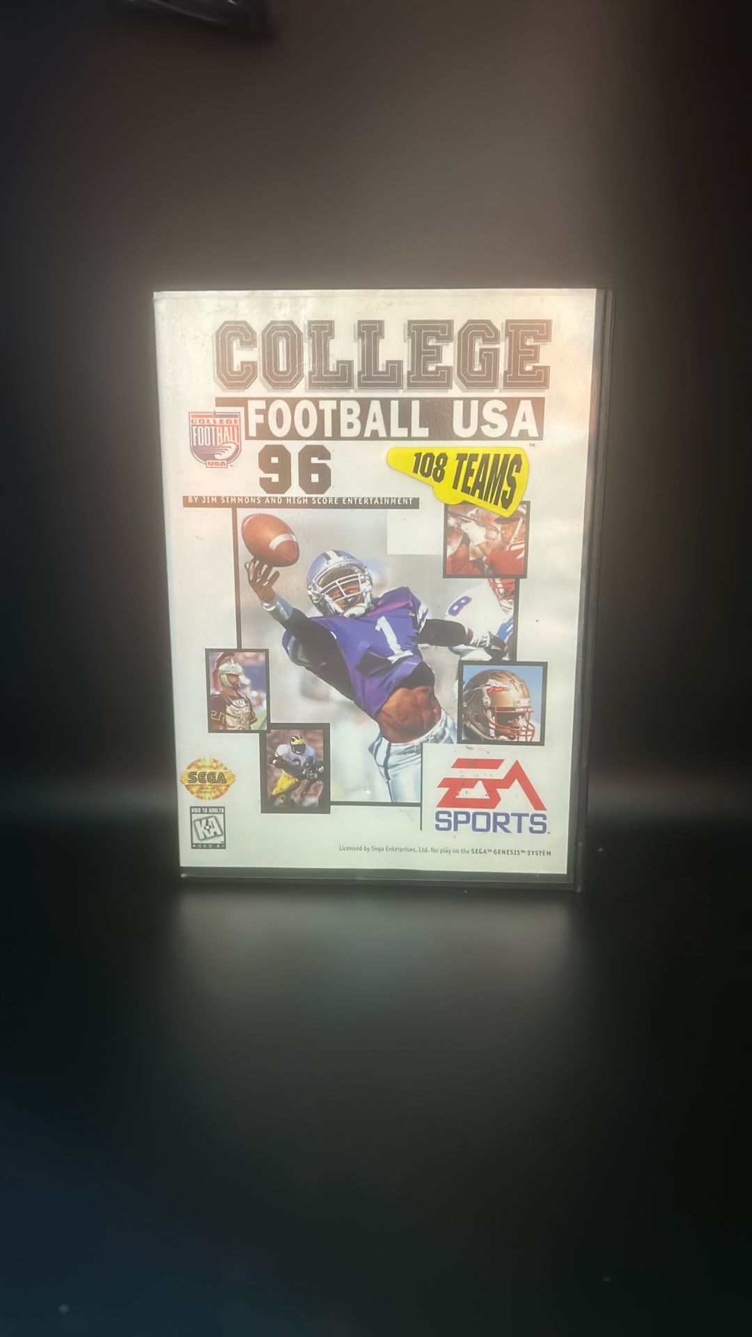 EA SPORTS COLLEGE FOOTBALL USA 96