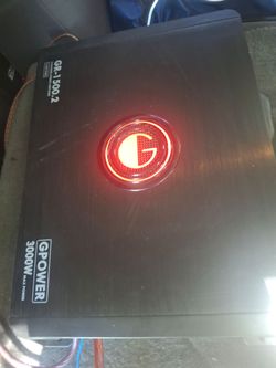 AMPLIFICADOR AMPLIFIER GRAVITY 3000 WATTS 2 CHANELS GOOD CONDICIÓN ABLO ESPAÑOL