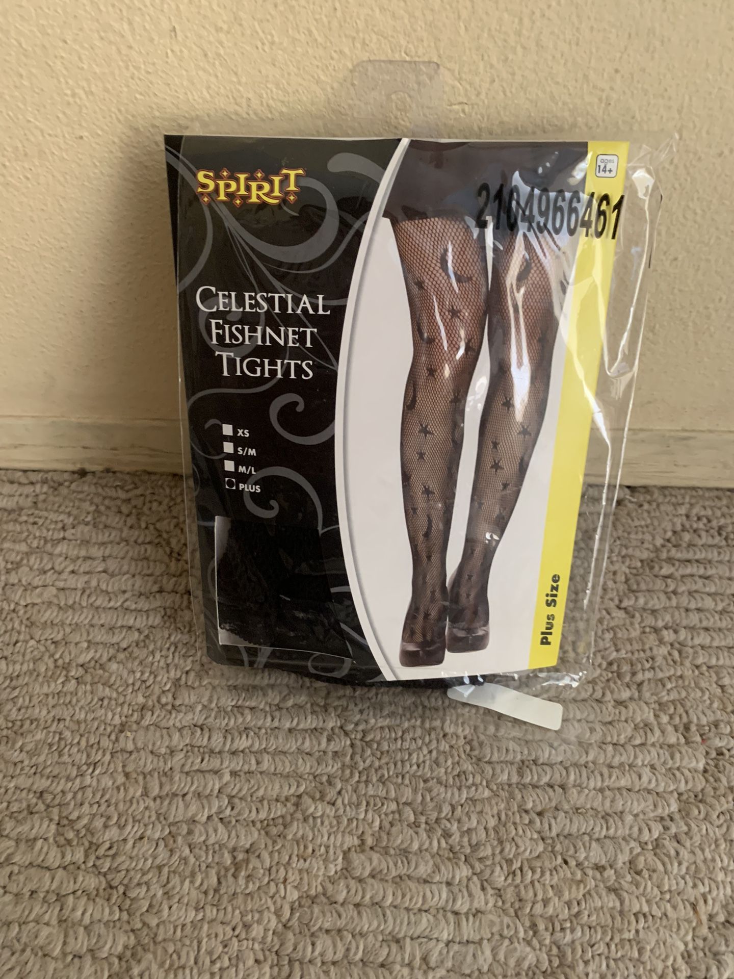 Celestial Star and Moon Fishnet Tights