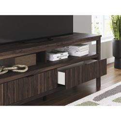 Ashley Cadmori Brown TV Stand 72”-82” 700obo