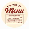 The Thrift Menu