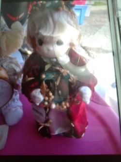 Precious moments Christmas 12" doll