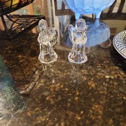 2 Angel Candle Holders