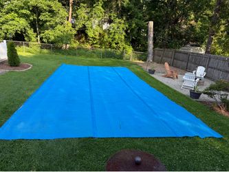 Solar cover for inground pool