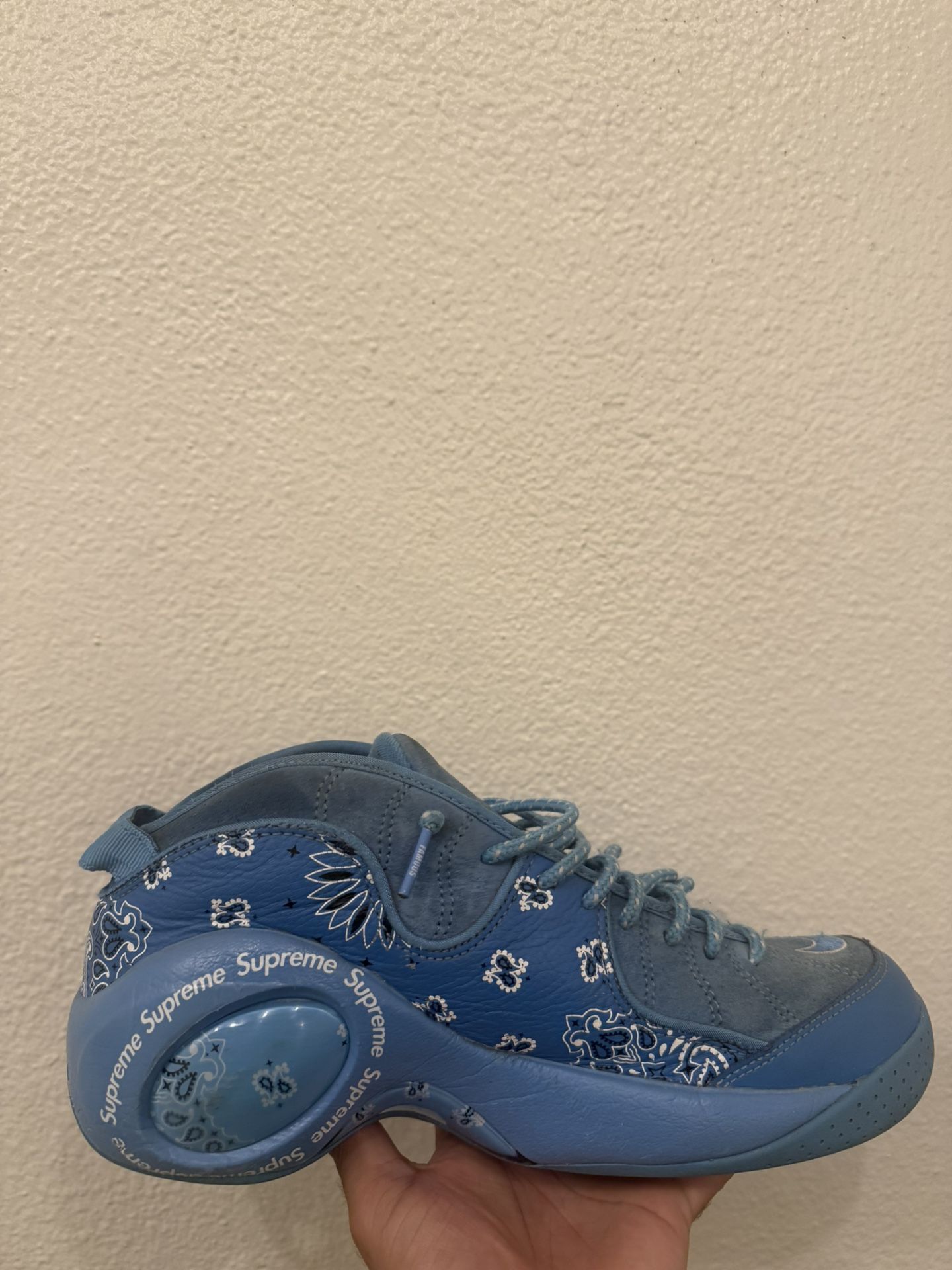 Supreme x Nike Air Zoom Flight 95 SP University Blue size 8.5