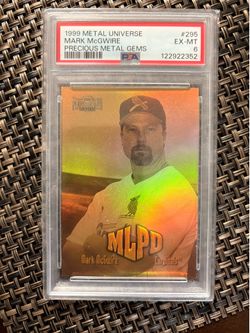 Mark McGwire precious metal gem /50 !!! $1800