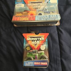 Monster Jam Toy Lot 