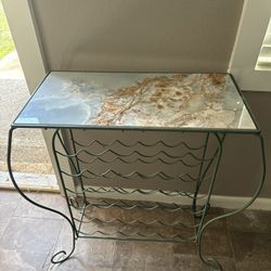 Wine Rack Table