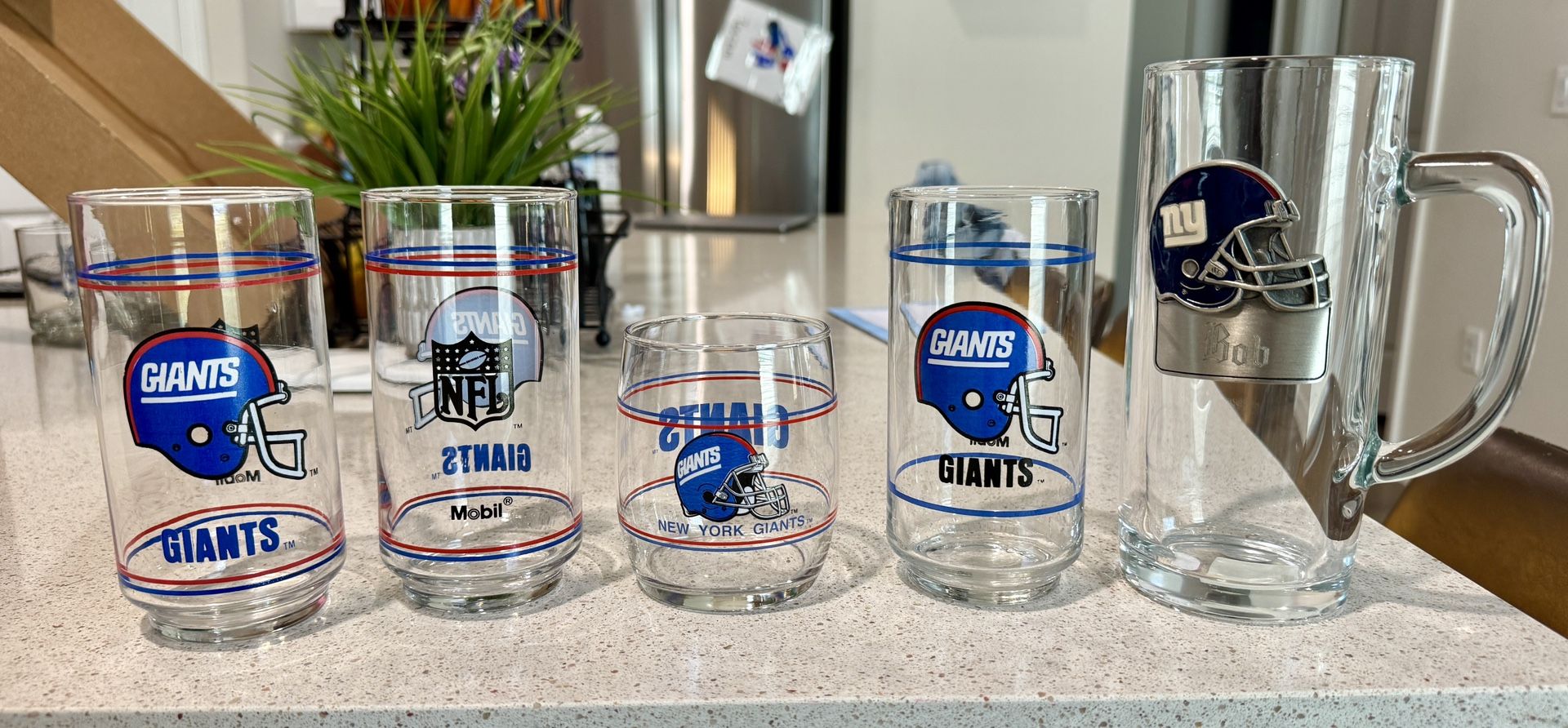 New York Giants Glassware 