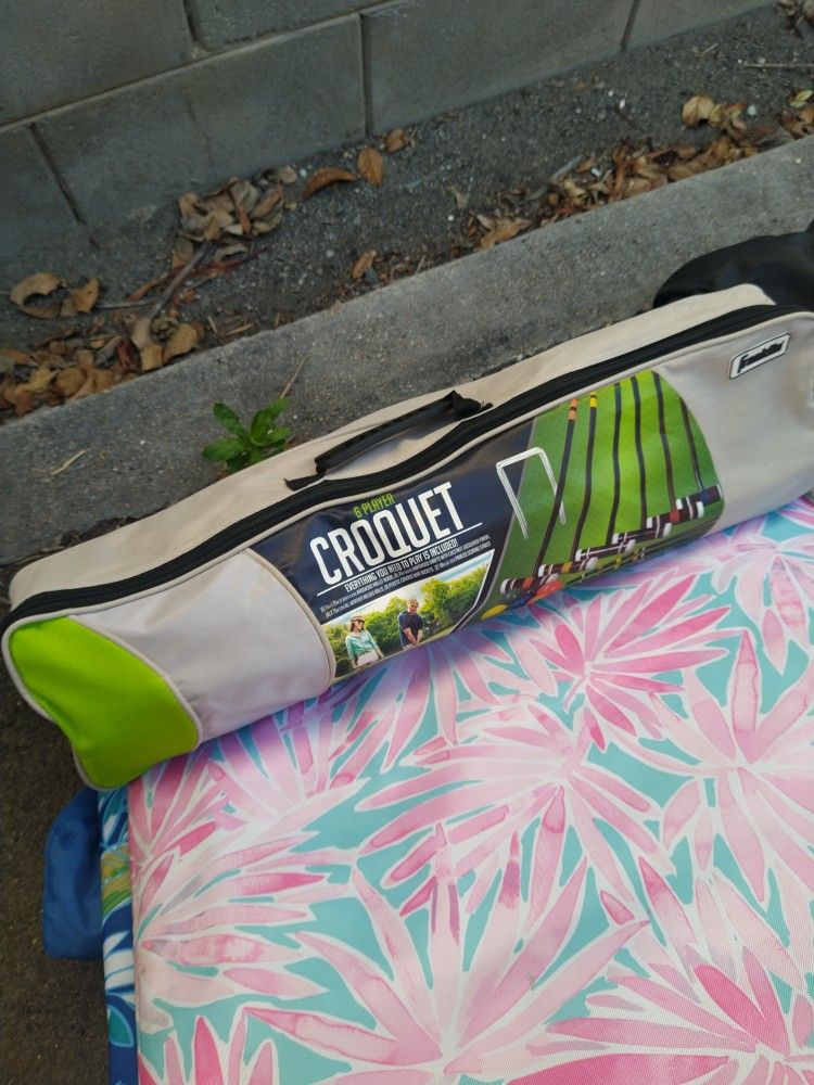 6 Player Croquet Set