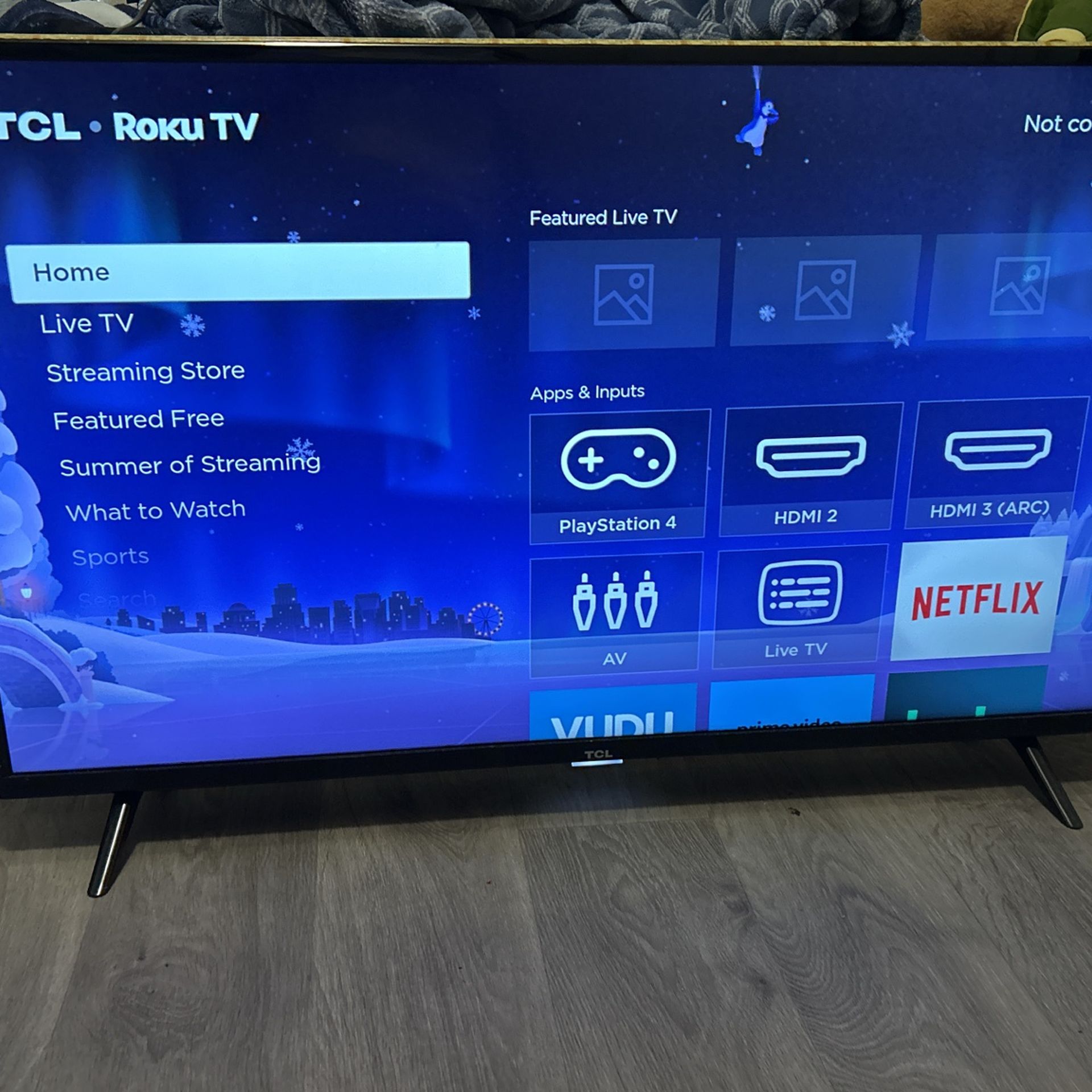 Roku TCL 43’ Tv
