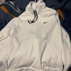 White Nike hoodie (Medium)