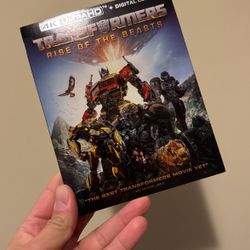 4K Blu-Ray Transformers Rise Of The Beasts