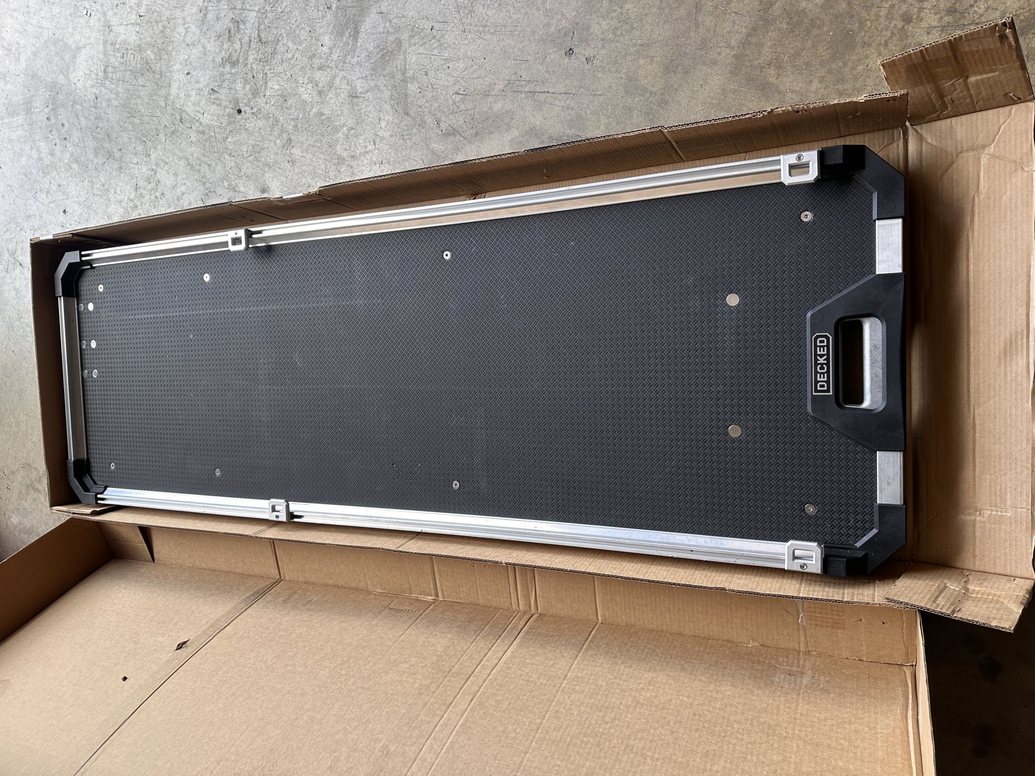 Decked DCG(contact info removed) CargoGlide Truck Bed Slide 73 x 24 in. 75 Percent Extension 600 lbs. Capacity