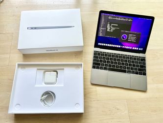FIRM PRICE Apple MacBook Air 12" M5-6Y54 1.2GHz 8GB RAM 512GB SSD Space Grey Laptop
