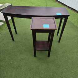 Wood Table Set