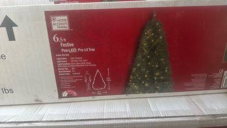 6.5 pre lit christmas tree