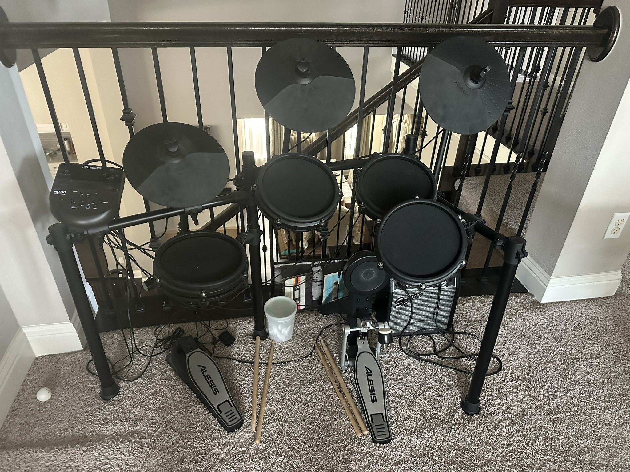 Drum Set For Sale With Sepaker 