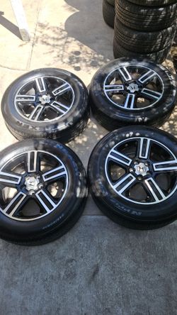 18" ridgeline wheels & tires