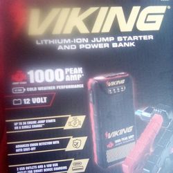 Viking Jump Starter And Power Bank