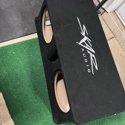 Skar Audio Dual 12” Subwoofer Enclosure 