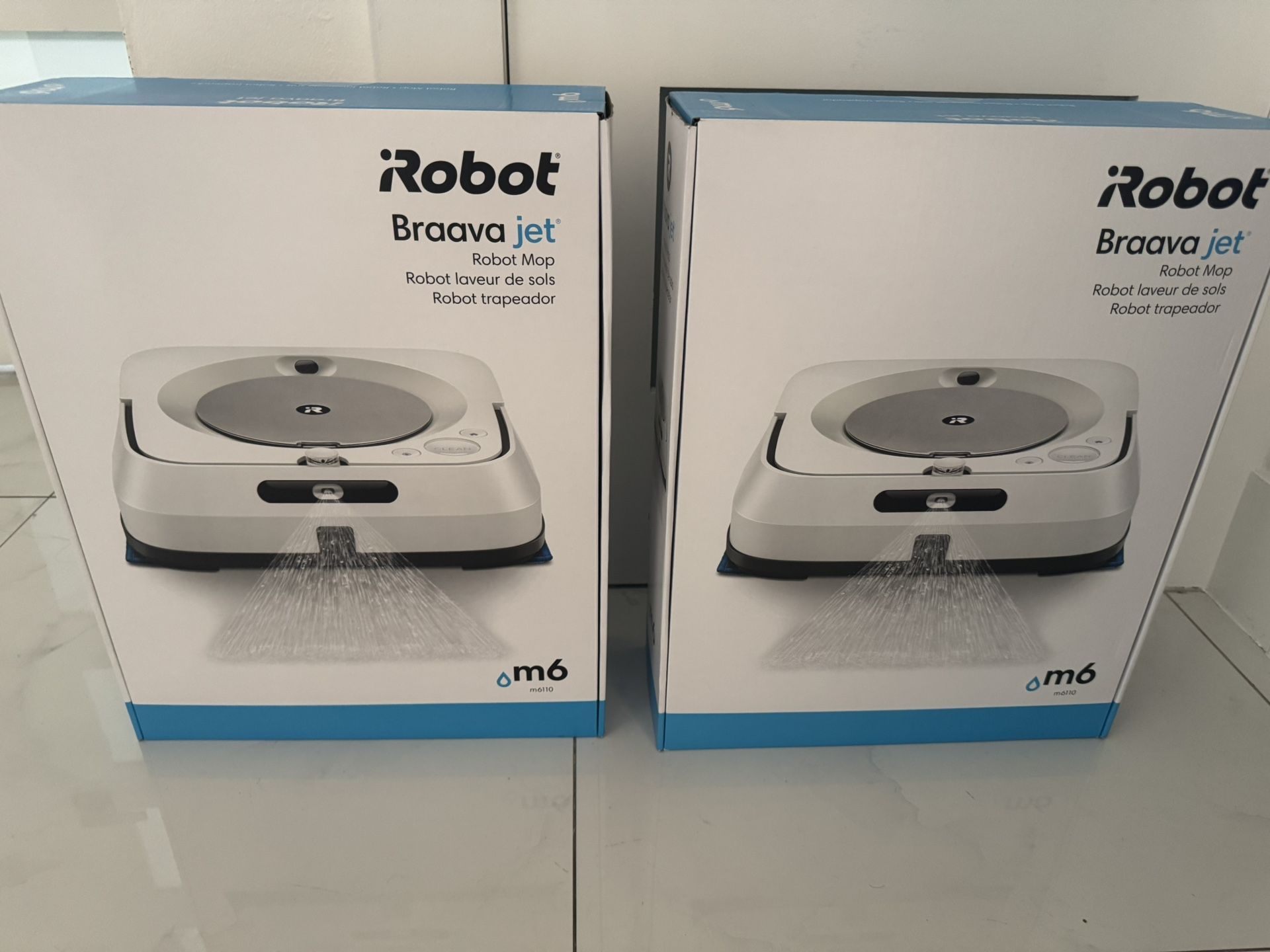 Robot laveur iRobot Braava jet m6 (Gebraucht) in vallorbe für CHF 100