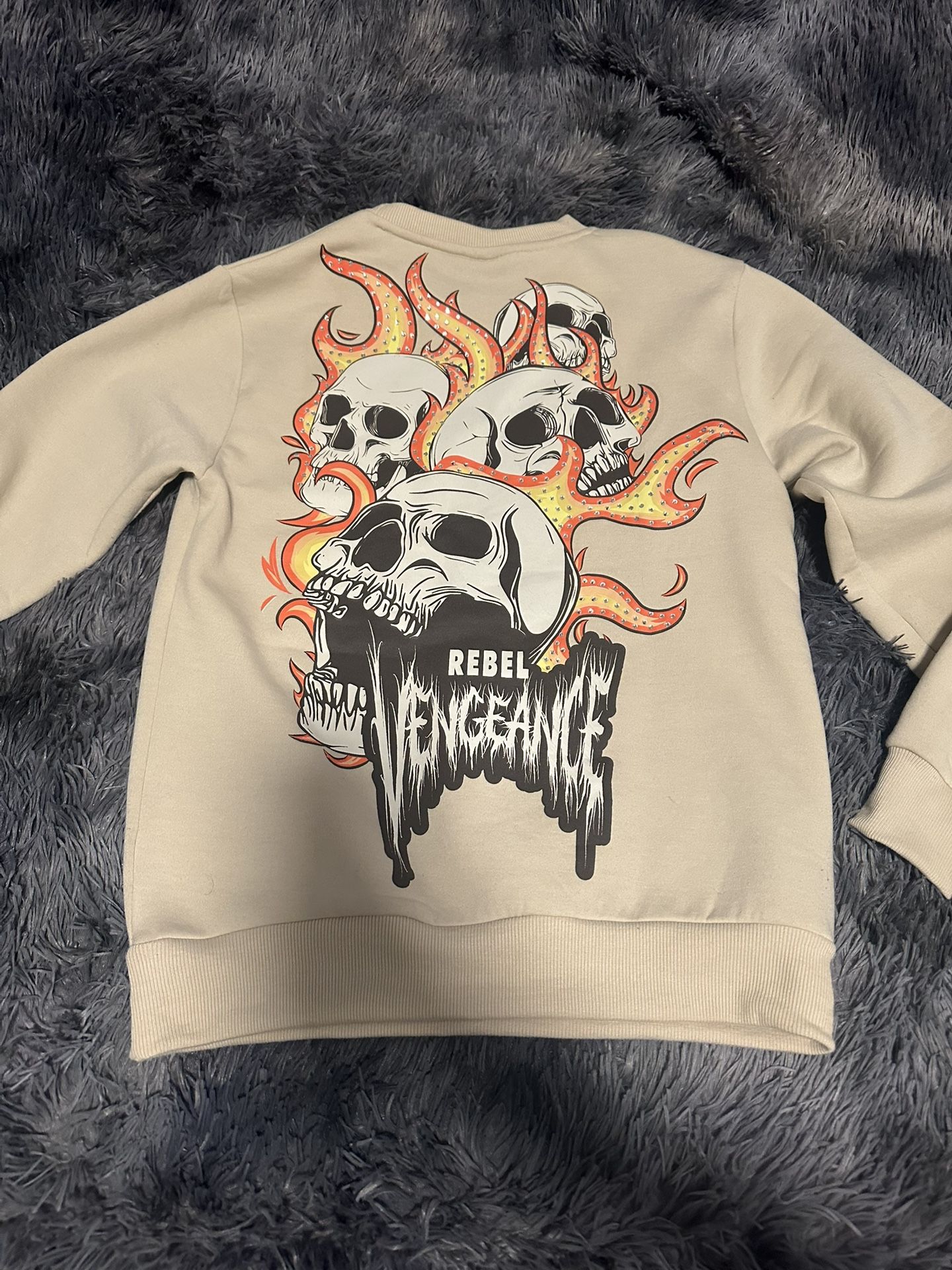 Sweatshirt With Skulls
