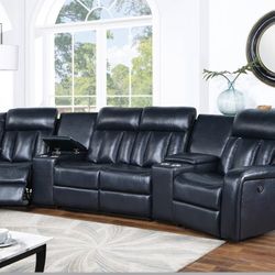 Sectional Recliner Sofa Set 