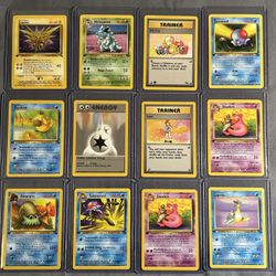 1999 Pokemon First Edition Cards Mint Condition 