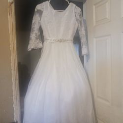 White Dress. 1st Communion