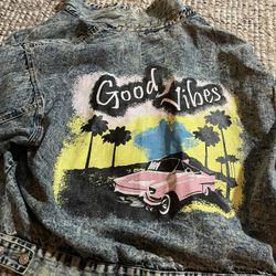 Good Vibes Denim Jacket 