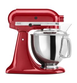KitchenAid - Artisan Series 5 Quart
Tilt-Head Stand Mixer - KSM15OPSER
- Empire Red